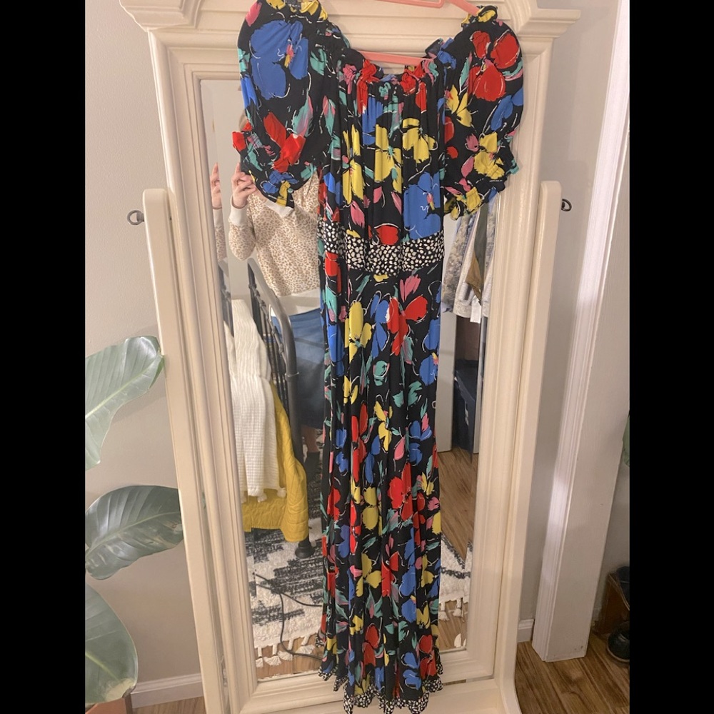 Floral maxi dress